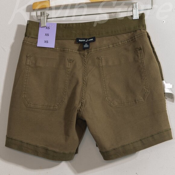 Nautica Jeans Ladies' Pull-On Short ,Nautica® Jeans, Color: Green - Picture 6 of 9